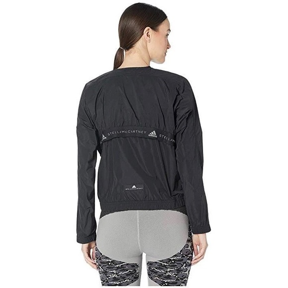 Adidas By Stella McCartney Black Bomber Jacket - Picture 8 of 13